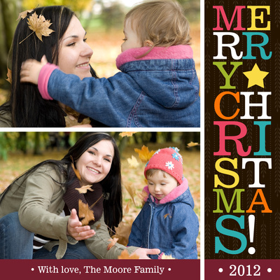Personalized Holiday Cards, Christmas Letters Design