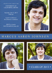 Grad Collage Invitation