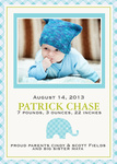 Gingham Frame Blue