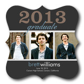 Graduation Announcement Cards - Silverstone Grad