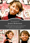 Pink Pinstripe Invite