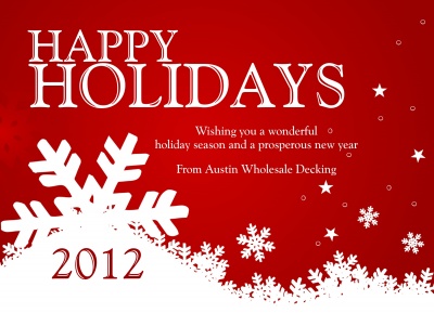 Business Holiday Cards, Snowflake Cut Out Design