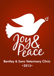 Peace Dove Red