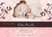 Autumn -  Birth Announcements for Girls
