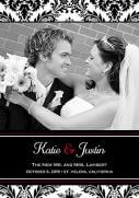 Wedding Announcements - Damask