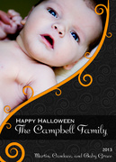 halloween photo cards - Pumpkin Patch