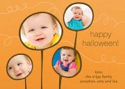 halloween cards - Round Trees