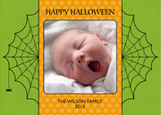 halloween photo cards - Halloween Photo Cards - Spiderweb