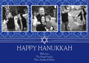  Hanukkah cards - Floral Hanukkah
