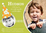 Party Hat Kids Birthday Invitations