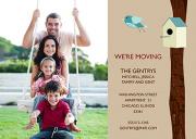 Photo Moving Announcements - Birdhouse  - Moving Announcements