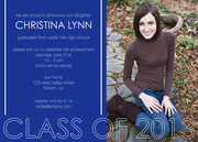 Achievement - graduation party invitations