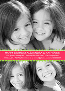  Twin Invitations - Cheerful