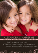 Pinwheel 2 - Twin Birthday Invitations