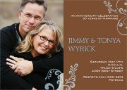 Love - Wedding Anniversary Invitations