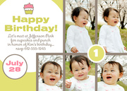  - Frosting Kids Birthday Invitations
