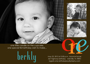 Berkly Photo Birthday Invitations