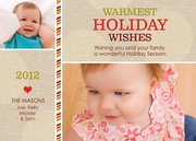  Baby Holiday Cards - Cocoa