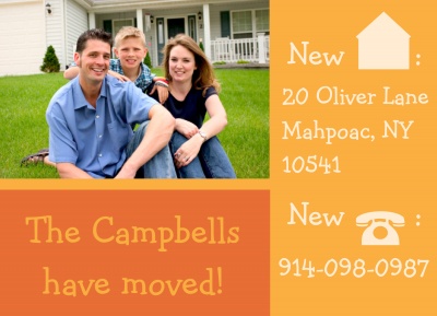 We've Moved Announcements , Make the Call! Design