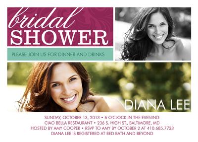 Bridal Shower Invitations, Simply Stunning Shower Design