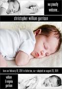 Adoption Announcements - Graphic Wonder