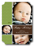 Happy Bubbles -  Baby Holiday Cards