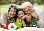 Grandparents Holiday Cards - Big Joy