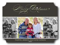 Grandparents Holiday Cards - Christmas Cursive