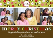 Merry Christmas Sparkles-Grandparents Holiday Cards