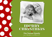 Grandparents Holiday Cards - Christmas Dots