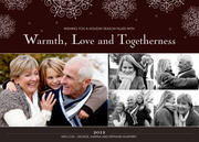 Chocolate Flakes-Grandparents Holiday Cards