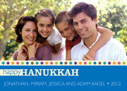 Hanukkah cards - Many Stars