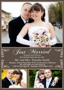 Wedding Announcements - Lace Veil