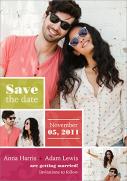  Photo Save the Date Cards - One + One Date