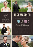 Wedding Announcements - Modern Heart