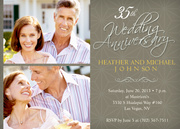  Photo Anniversary Invitations - Sweet Star Days