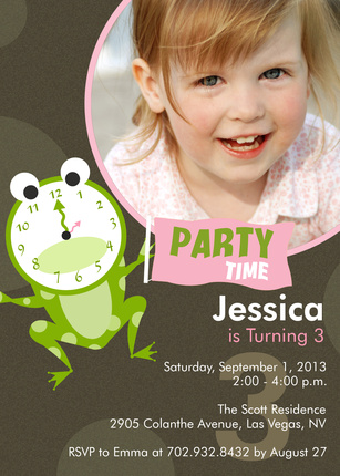Party Frog Pink