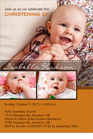 Christening Portrait