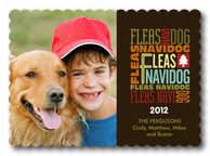Dog Christmas Cards - Fleas Navidog Day