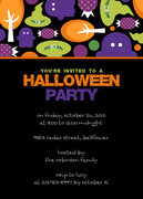  Halloween Party Invitations - Candy Hat