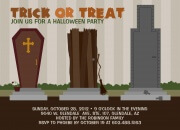 Trick or Treat Days -  Halloween Party Invitations