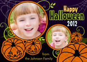  halloween cards - Laughing Pumpkins