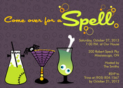 Halloween Invitations - Under A Spell