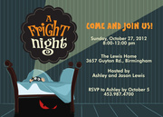 Fright Night - Halloween Invitations