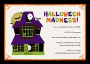 Halloween Madness -  Halloween Party Invitations
