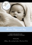 Initial Wrap Blue