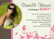 Rose Garden - Baby Shower Invitations