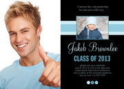 graduation reception invites - Fly By Blue