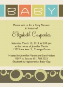 Baby Shower Invitations - Baby Art