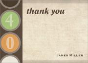 His 40 Carats - Thank You Cards